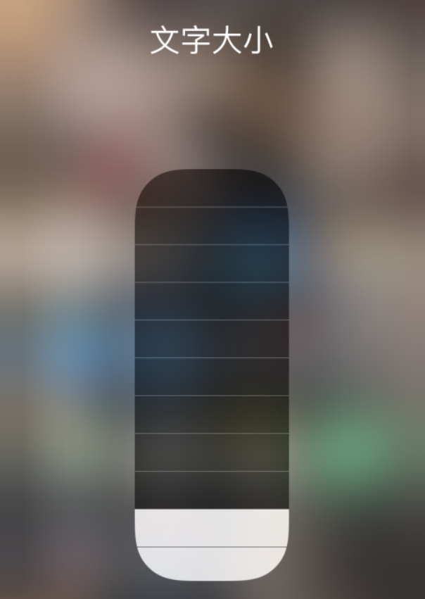 东凤镇苹果手机维修分享小技巧：在 iPhone 控制中心快速调节字体大小 