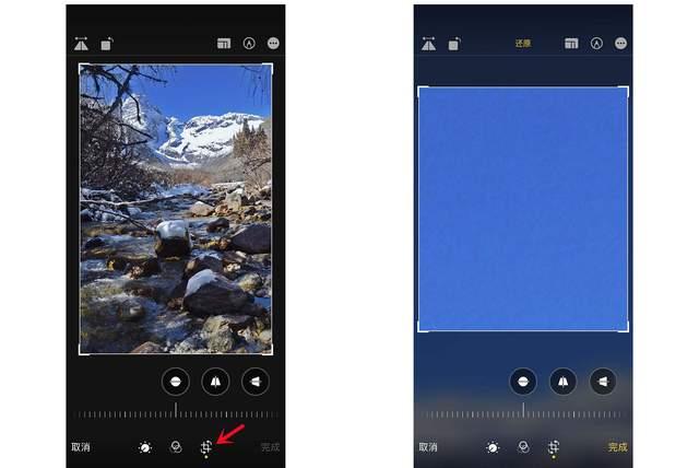 东凤镇苹果手机维修分享iPhone手机如何使用裁剪功能隐藏照片 